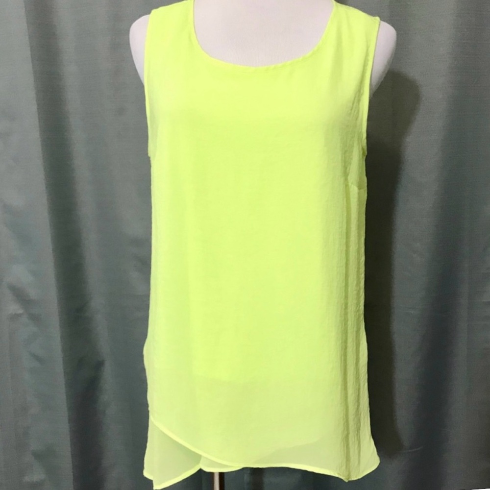 Neon Petal Hem Tank